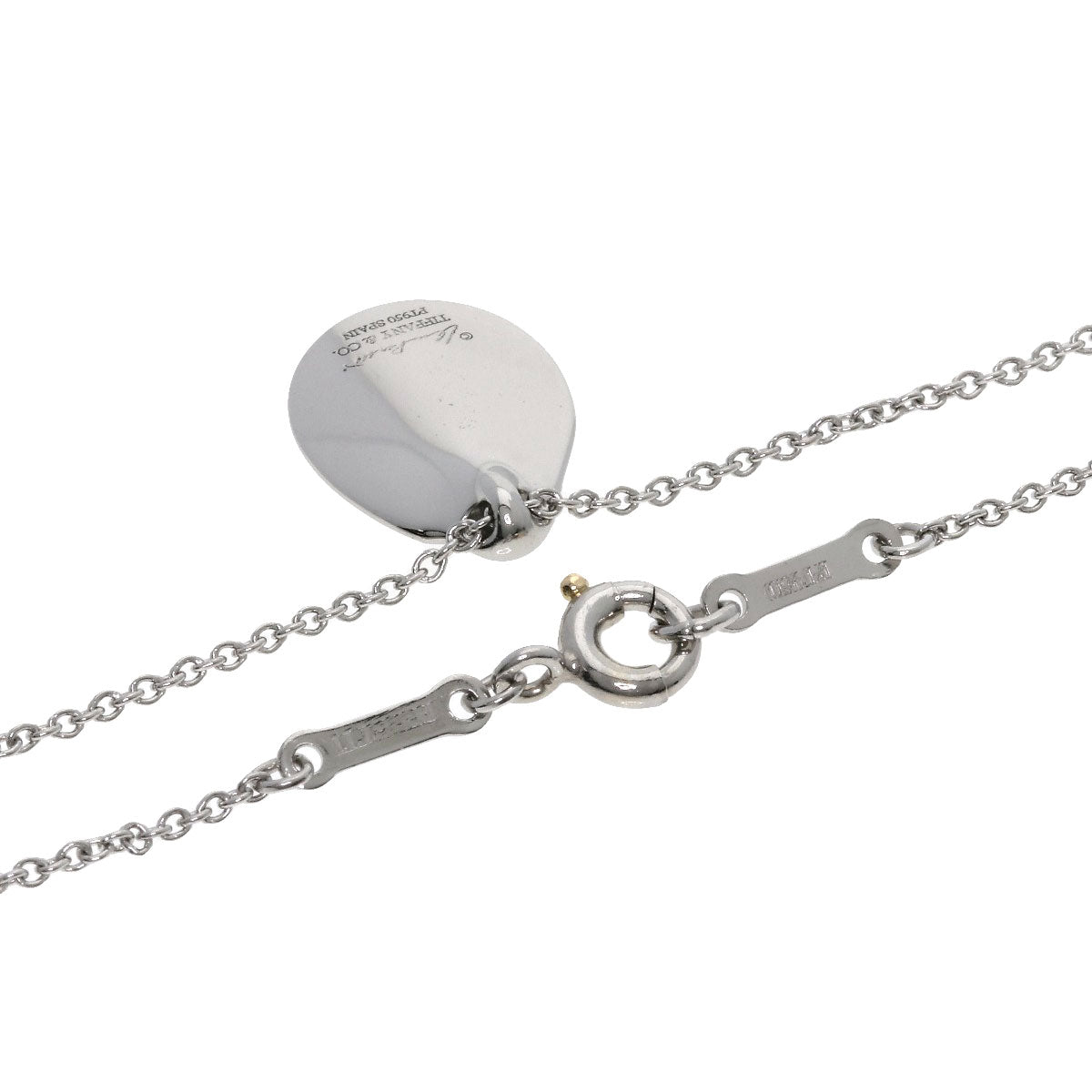 TIFFANY&Co. Madonna Necklace Platinum PT950 Ladies [Used]