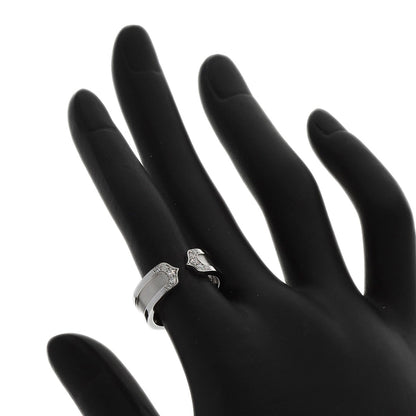 CARTIER C2 Diamond #49 Ring K18 White Gold Ladies [Used]