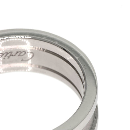 CARTIER C2 Diamond #49 Ring K18 White Gold Ladies [Used]