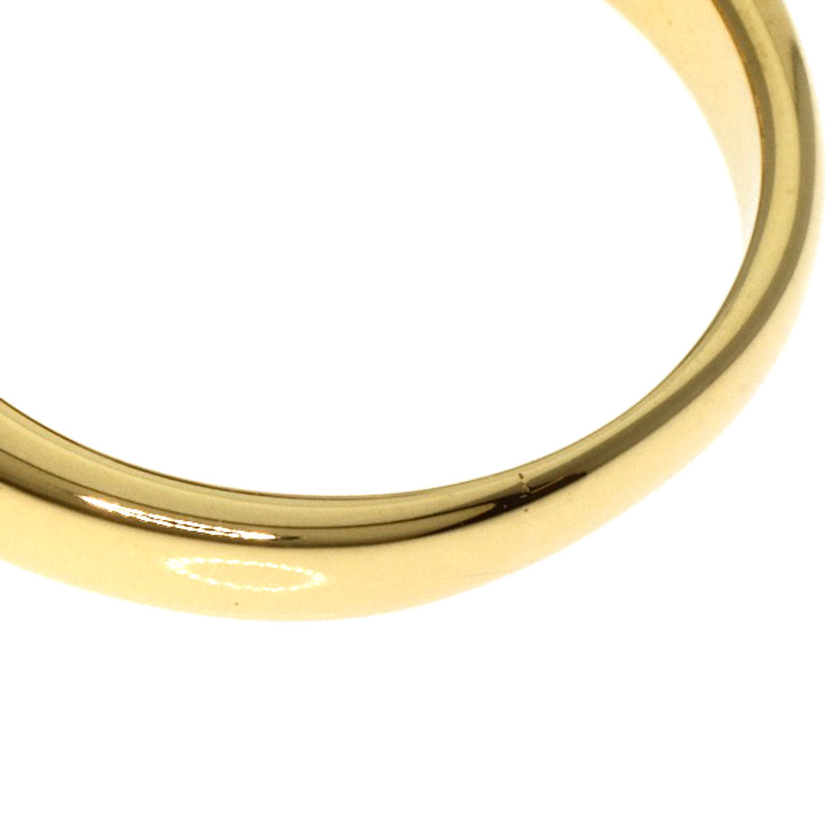 MIKIMOTO Diamond Ring K18 Yellow Gold Ladies [Used]