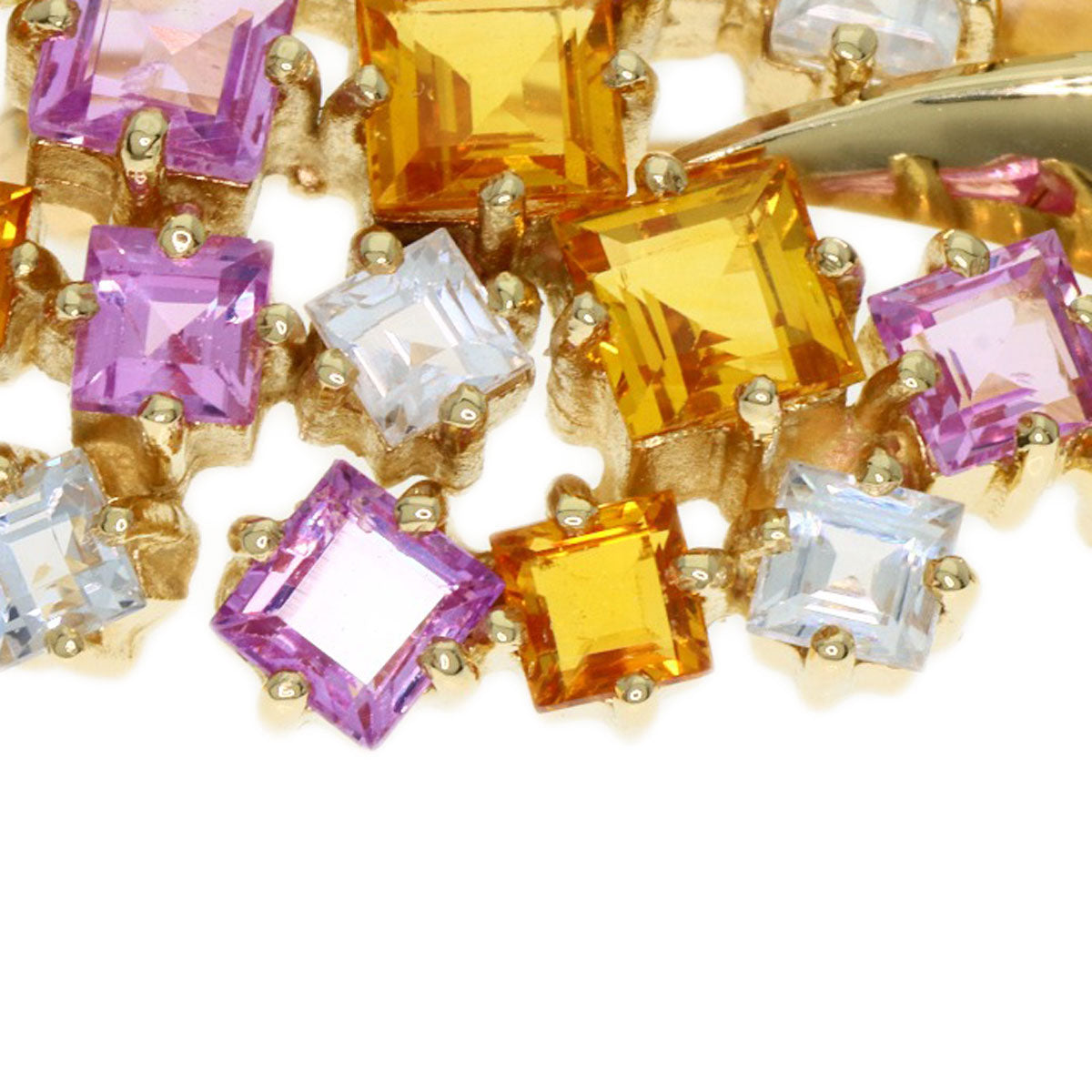 Jeunet sapphire Brooch K18 Yellow Gold Ladies [Used]