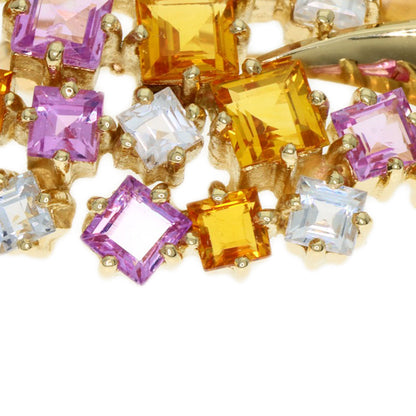 Jeunet sapphire Brooch K18 Yellow Gold Ladies [Used]