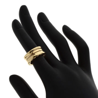 BVLGARI B.zero1 3 Band #47 Ring K18 Yellow Gold Ladies [Used]