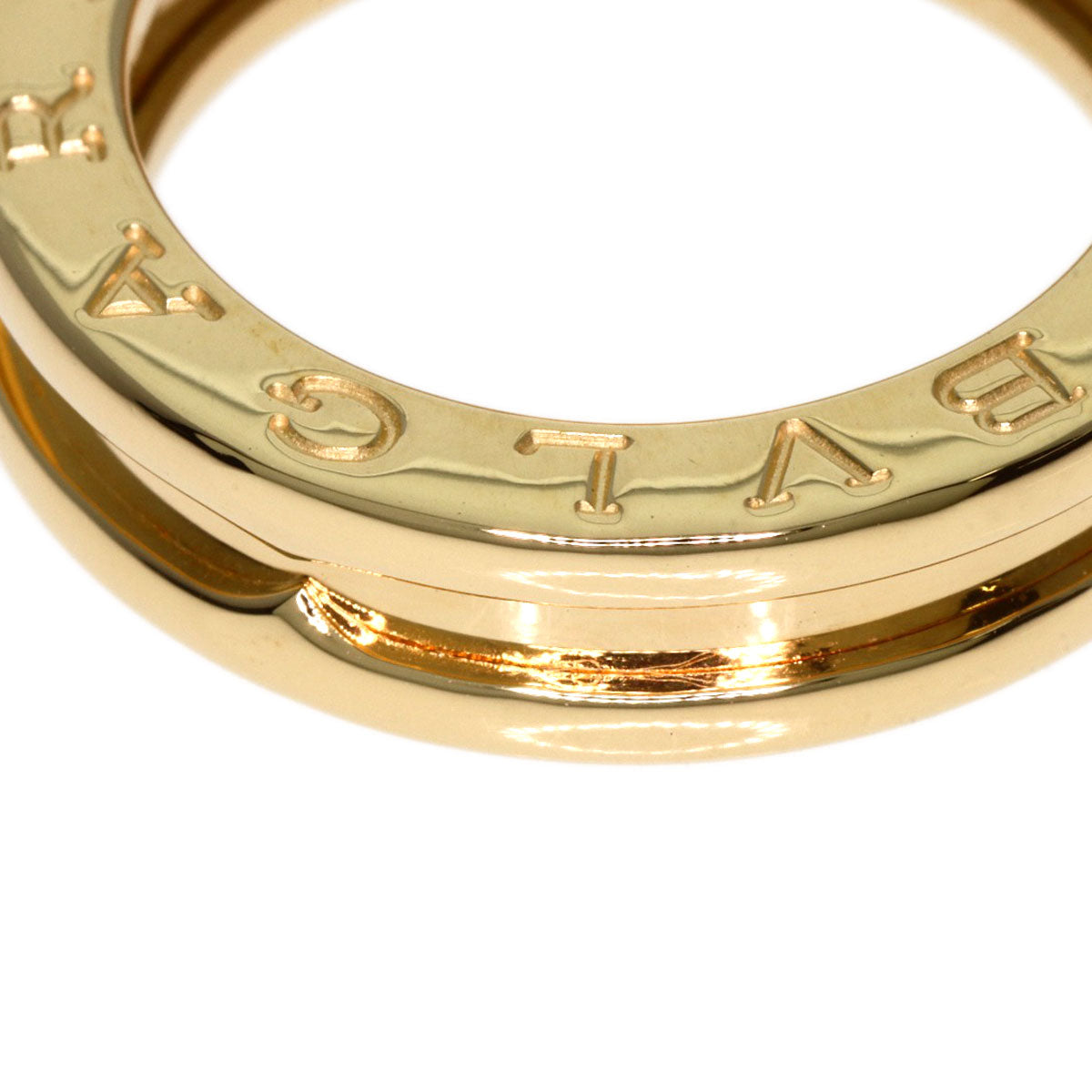 BVLGARI B.zero1 1 Band #47 Ring K18 Yellow Gold Ladies [Used]