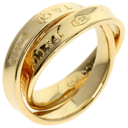 TIFFANY&Co.   Interlocking circle Ring  K18 Yellow Gold Ladies [Used]