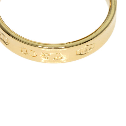 TIFFANY&Co.   Interlocking circle Ring  K18 Yellow Gold Ladies [Used]