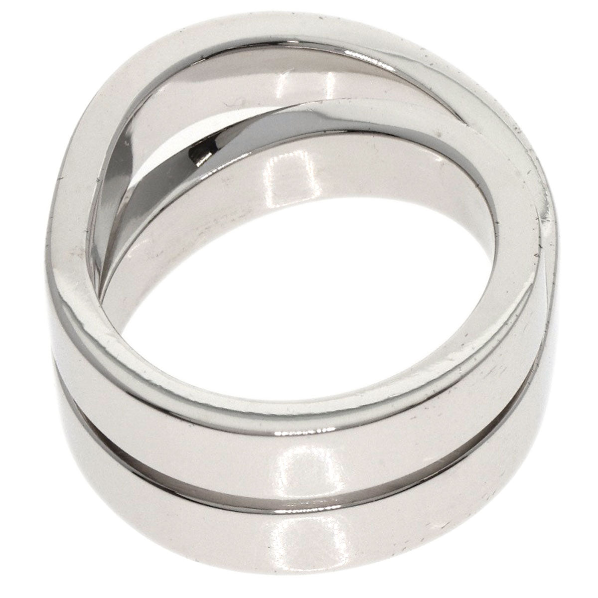 CARTIER Paris ring #48 Ring K18 White Gold Ladies [Used]