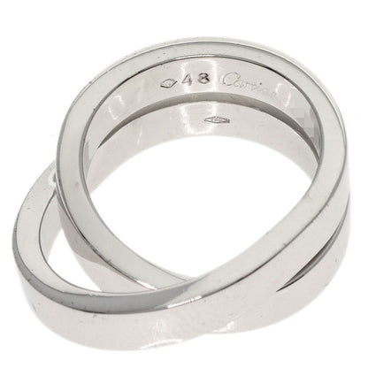 CARTIER Paris ring #48 Ring K18 White Gold Ladies [Used]
