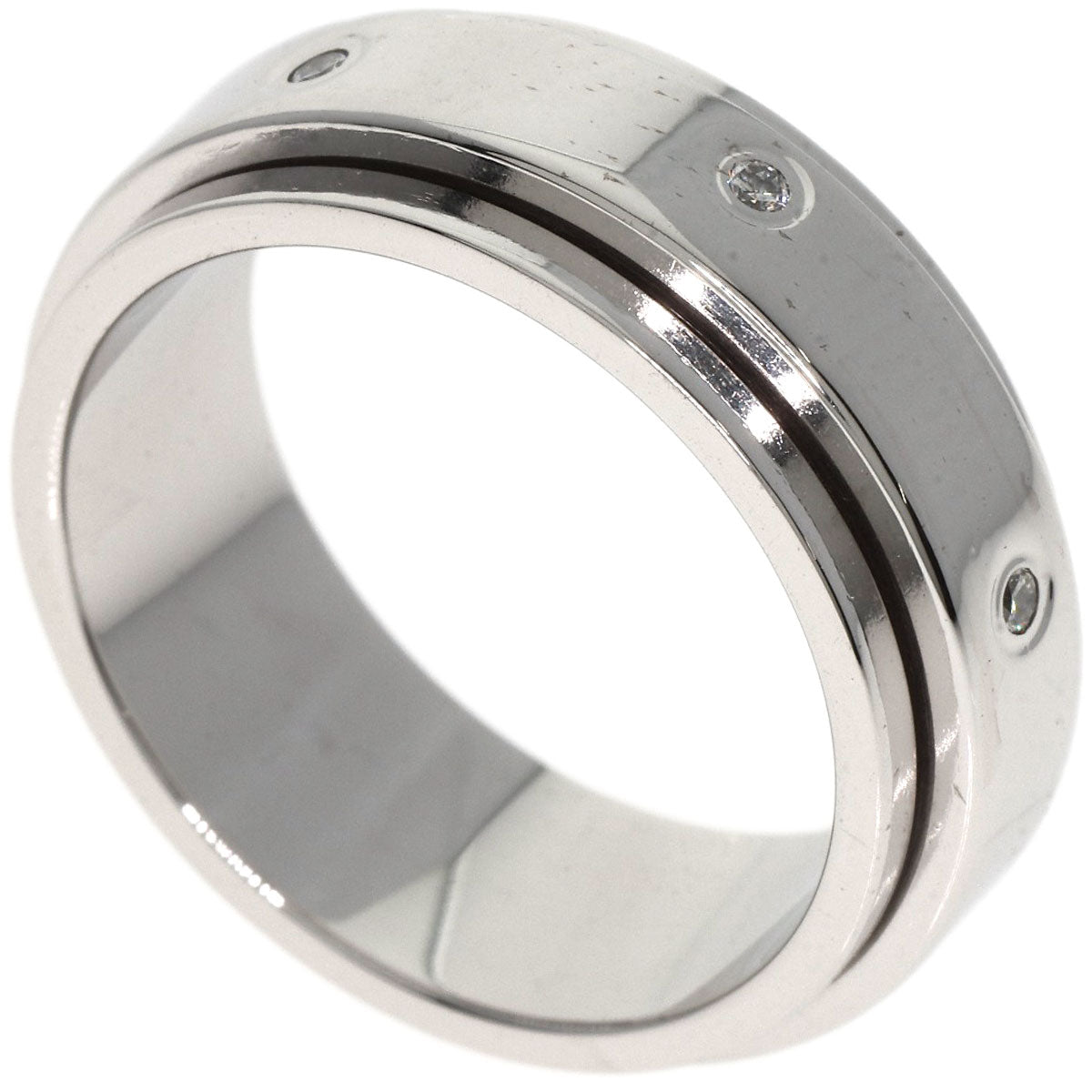 PIAGET possession Diamond #54 Ring K18 White Gold Ladies [Used]