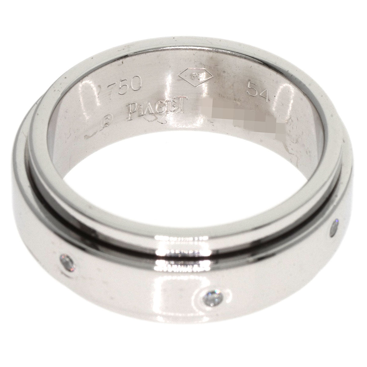 PIAGET possession Diamond #54 Ring K18 White Gold Ladies [Used]