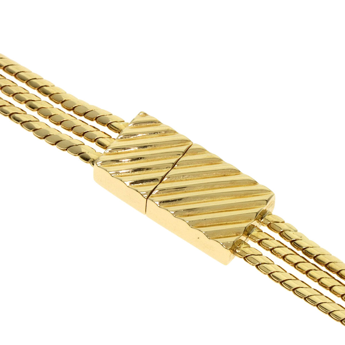 MIKIMOTO Pearl Pearl Ruby Sapphire Diamond Necklace K18 Yellow Gold Ladies [Used]