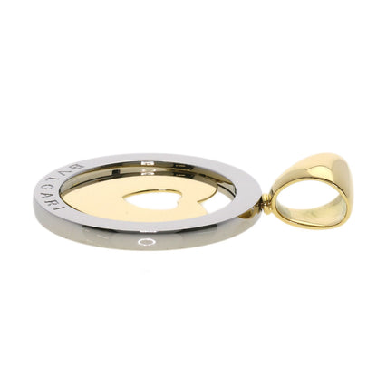 BVLGARI Tond Heart Pendant top Stainless Steel 18K Yellow GoldLadies [Used]