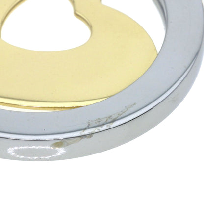 BVLGARI Tond Heart Pendant top Stainless Steel 18K Yellow GoldLadies [Used]