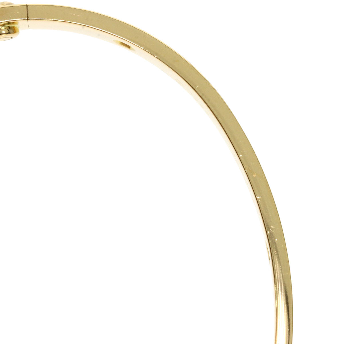 CARTIER LOVE Bracelets Half Diamond with Driver #18 Bracelet K18 Yellow Gold Ladies [Used]