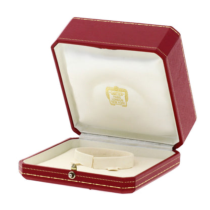 CARTIER LOVE Bracelets Half Diamond with Driver #18 Bracelet K18 Yellow Gold Ladies [Used]