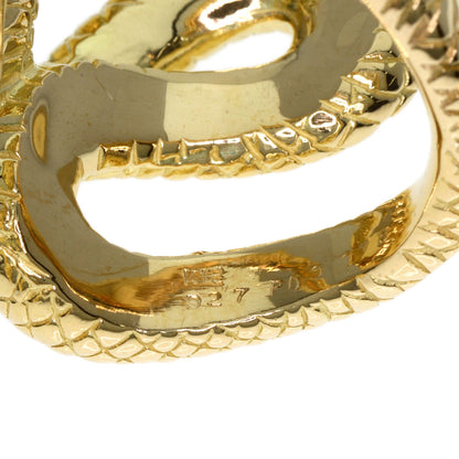 0.27ct Snake motif Diamond Ring K18 Yellow Gold 27.3g　Ladies