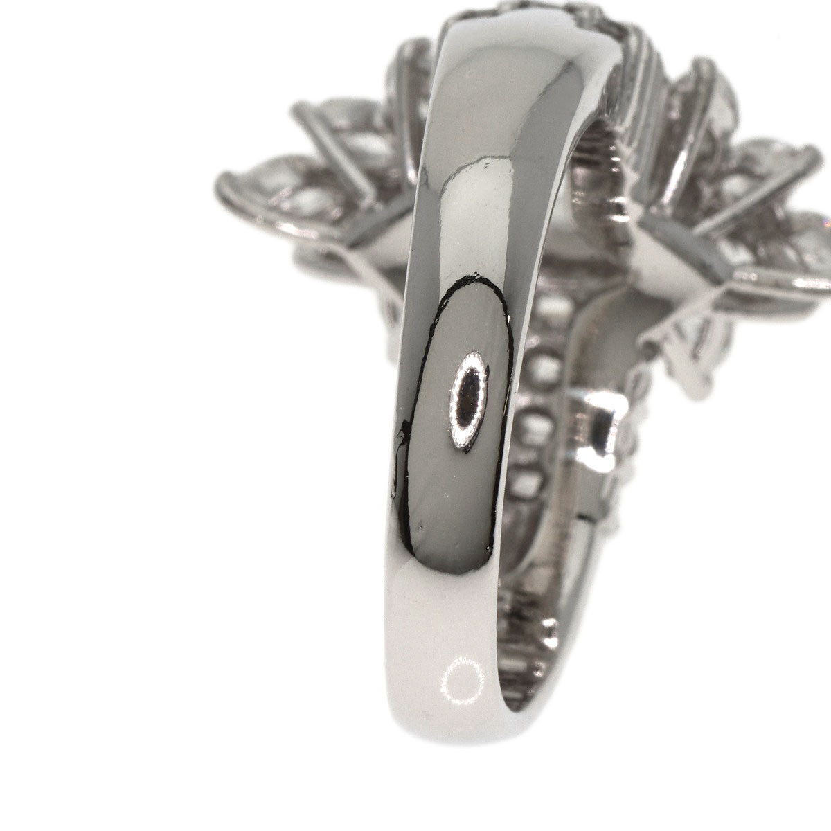 1.012ct Diamond F-SI2 Ring Platinum PT900 12.4g　Ladies