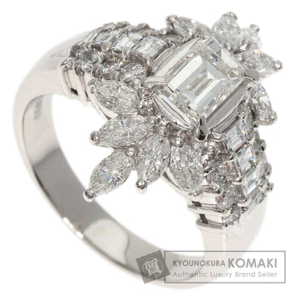 1.012ct Diamond F-SI2 Ring Platinum PT900 12.4g　Ladies