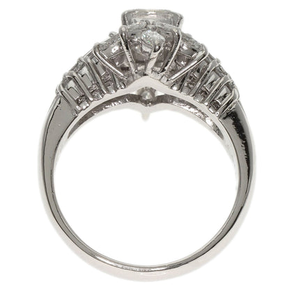 1.012ct Diamond F-SI2 Ring Platinum PT900 12.4g　Ladies