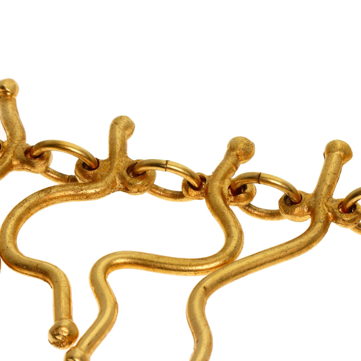 Bisque de Vert Necklace Gold Plated 48.9g　Ladies