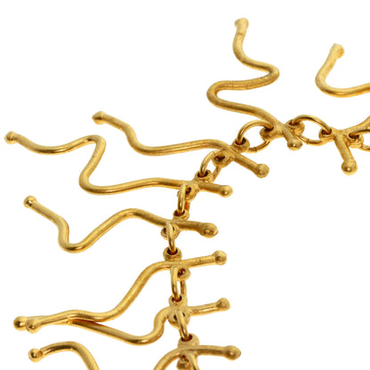 Bisque de Vert Necklace Gold Plated 48.9g　Ladies