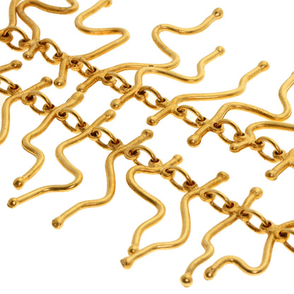 Bisque de Vert Necklace Gold Plated 48.9g　Ladies