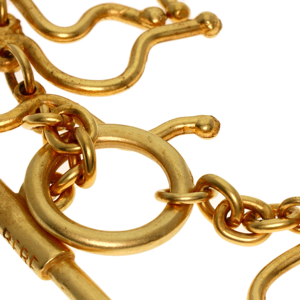 Bisque de Vert Necklace Gold Plated 48.9g　Ladies