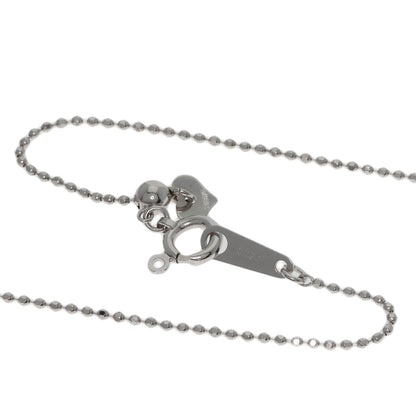 1ct Diamond Necklace K18 White Gold  5.5g�@Ladies