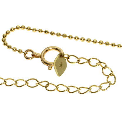 0.4ct Diamond Necklace K18 Yellow Gold 4.8g　Ladies