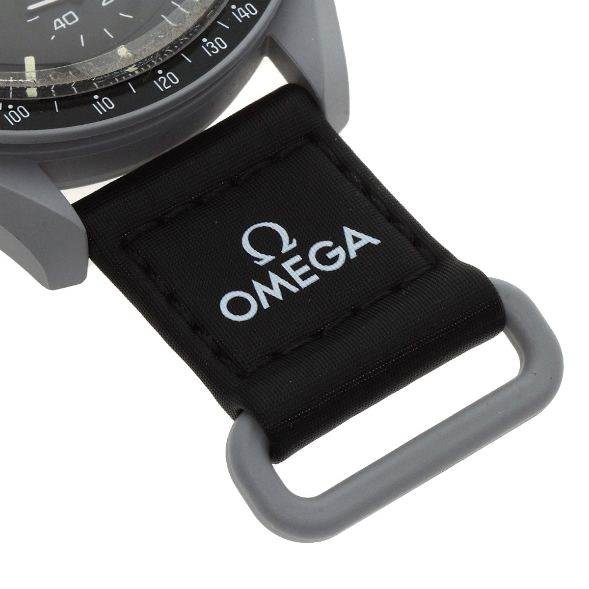 Swatch Omega collaboration Moonswatch MISSION TO THE MOON Watches SO33M100 Ceramic/Nylon mens