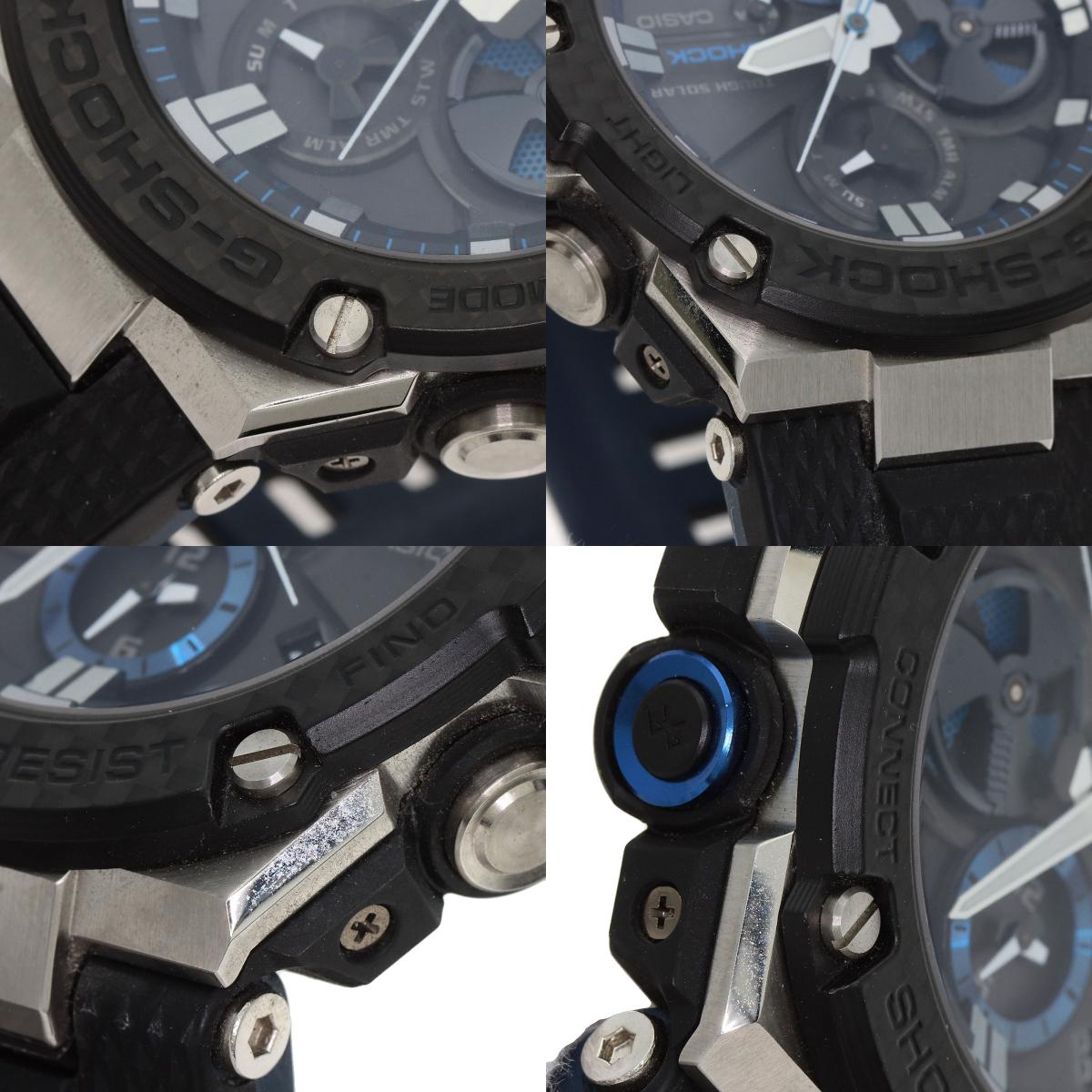 CASIO G-Shock Watches GST-B100XA-1AJ Stainless Steel/resin mens