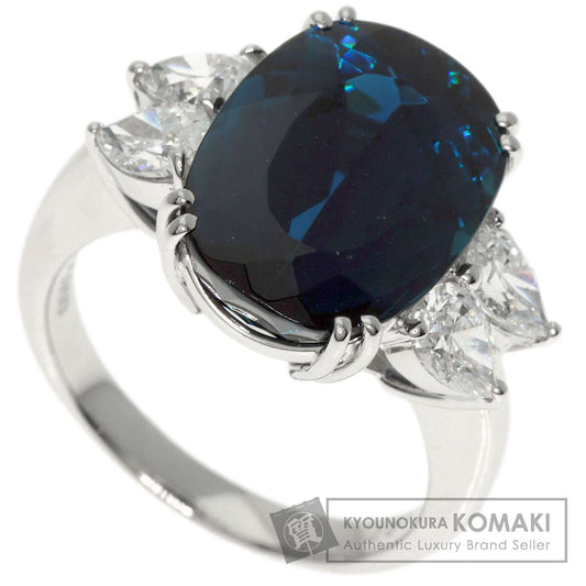 7.077ct Tourmaline Diamond Ring Platinum PT900 10.5g　Ladies