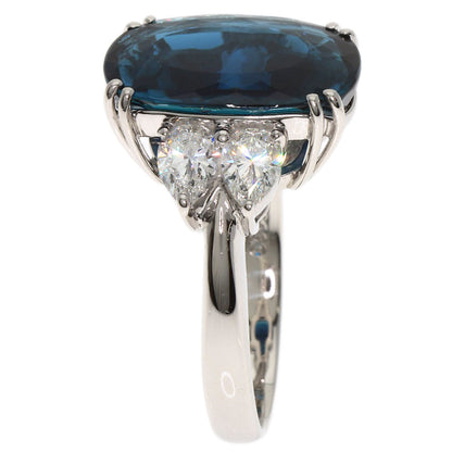 7.077ct Tourmaline Diamond Ring Platinum PT900 10.5g　Ladies