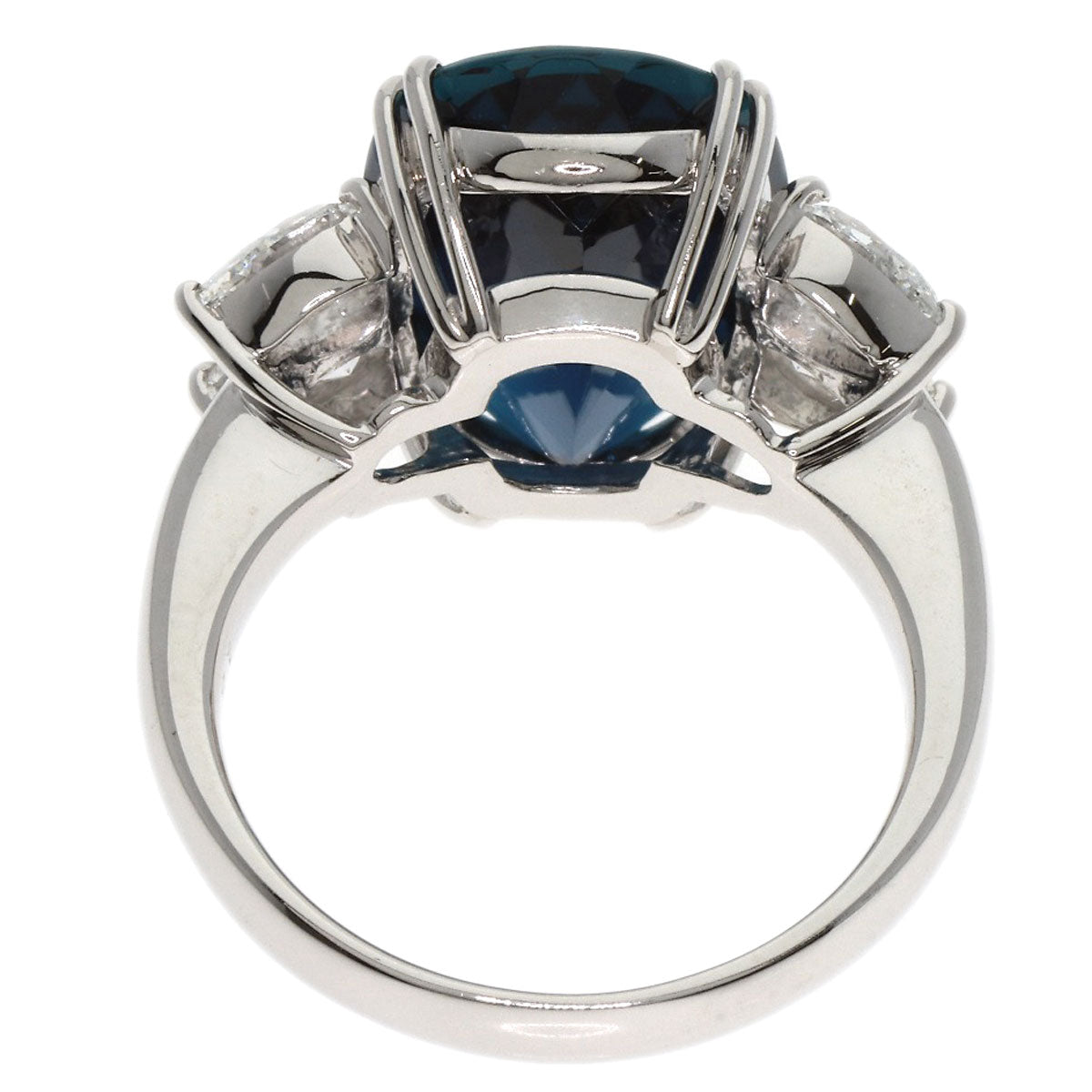7.077ct Tourmaline Diamond Ring Platinum PT900 10.5g　Ladies