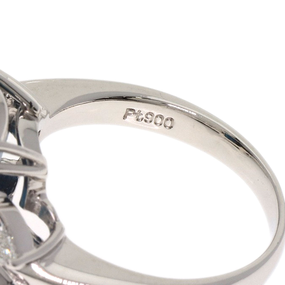 7.077ct Tourmaline Diamond Ring Platinum PT900 10.5g　Ladies