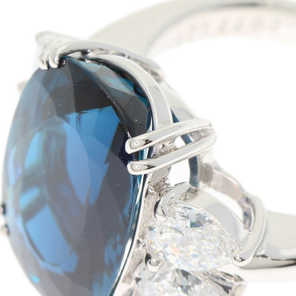 7.077ct Tourmaline Diamond Ring Platinum PT900 10.5g　Ladies