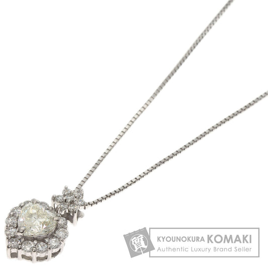 0.635ct Diamond Necklace K18 White Gold  3.3g�@Ladies