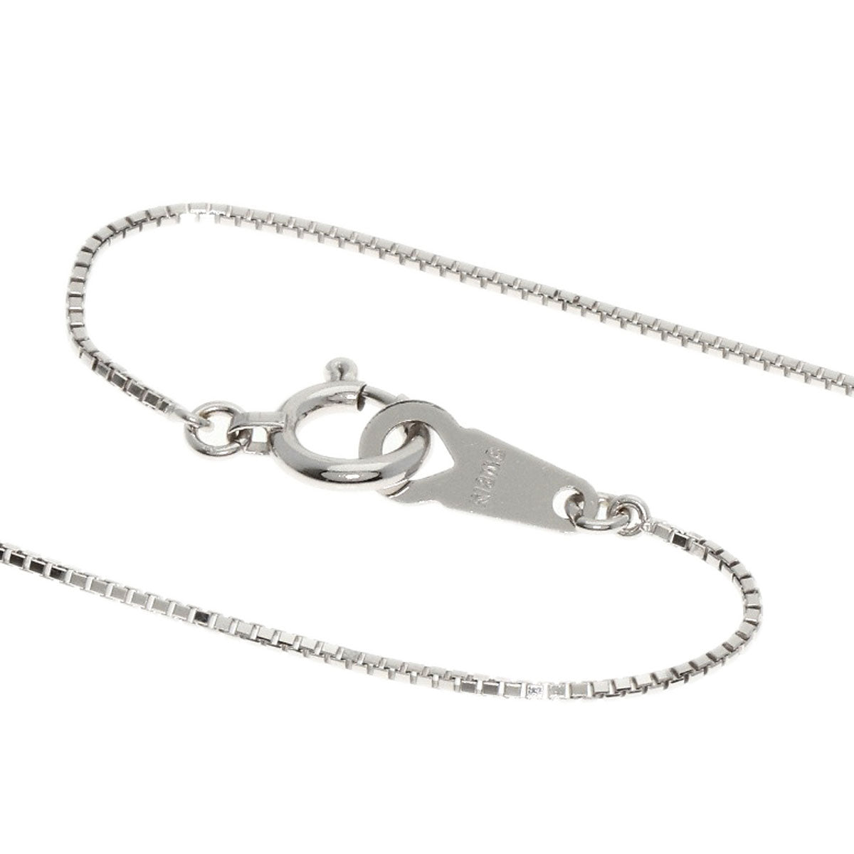 0.635ct Diamond Necklace K18 White Gold  3.3g�@Ladies