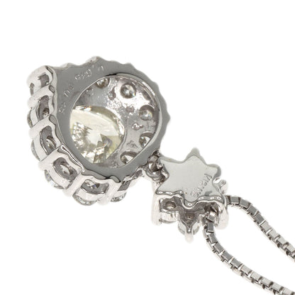 0.635ct Diamond Necklace K18 White Gold  3.3g�@Ladies