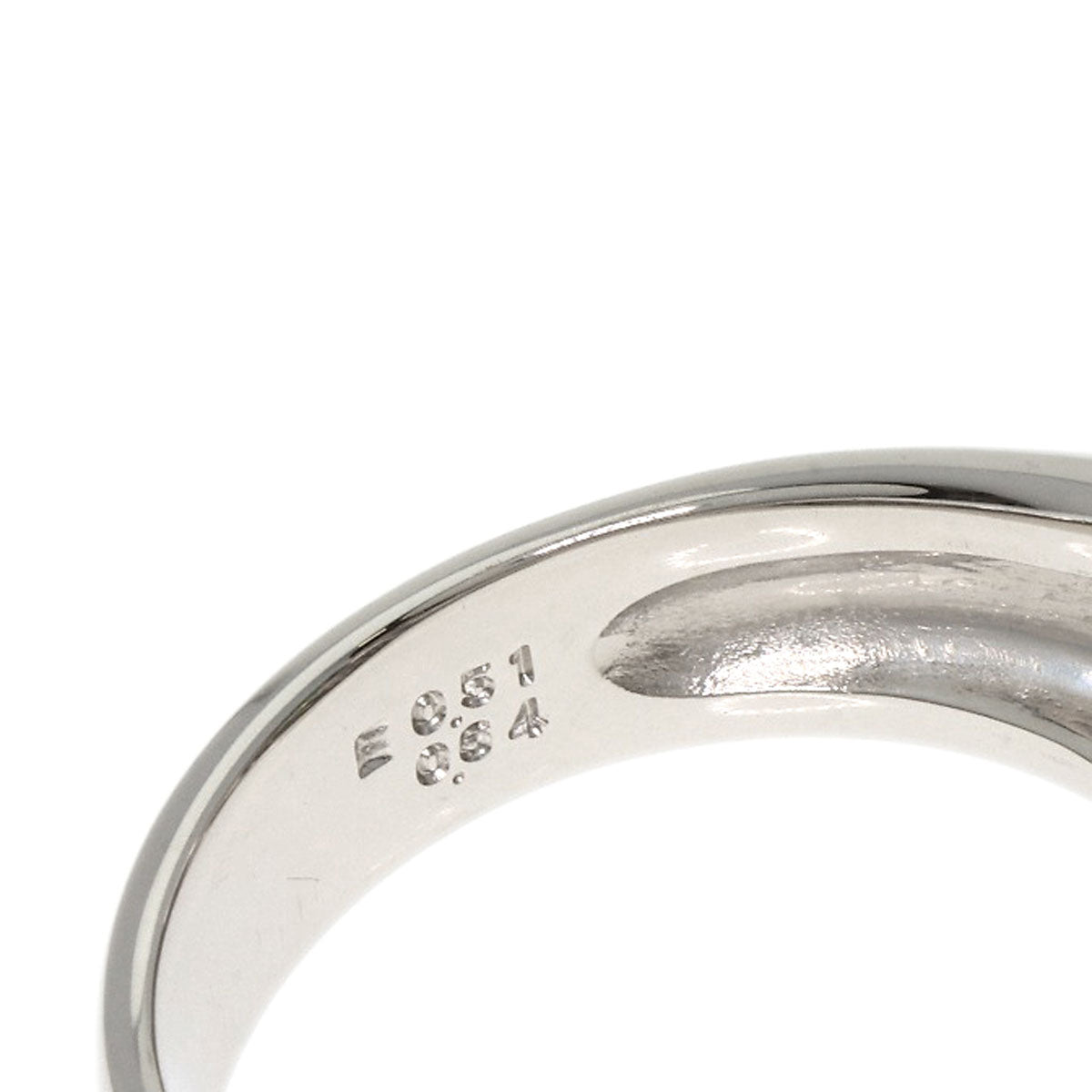 0.51ct Emerald Diamond Ladybug Ring Platinum PT900 13.1g　Ladies