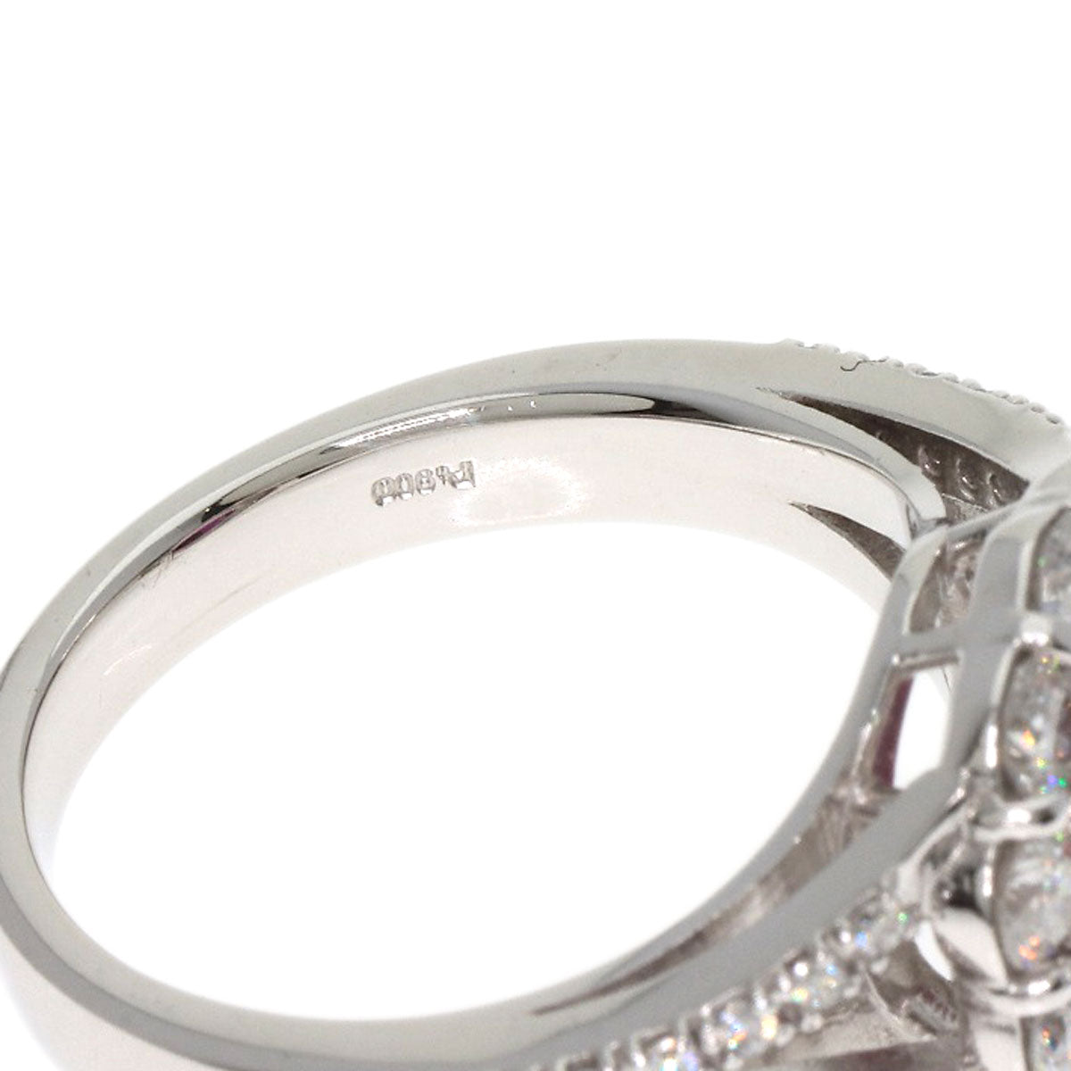 1.05ct Ruby Diamond Ring Platinum PT900 8.3g　Ladies