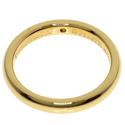 TIFFANY&Co. Stacking band 1P Diamond Ring K18 Yellow Gold Ladies [Used]