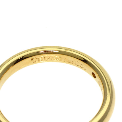 TIFFANY&Co. Stacking band 1P Diamond Ring K18 Yellow Gold Ladies [Used]