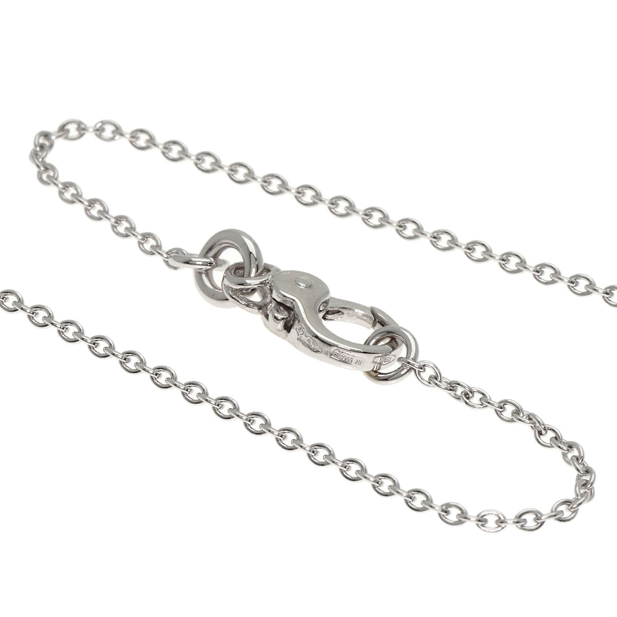 Pomellato Capri Jet Diamond Necklace K18 White Gold Ladies [Used]