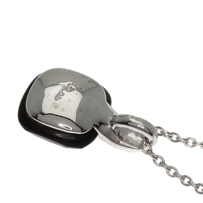 Pomellato Capri Jet Diamond Necklace K18 White Gold Ladies [Used]