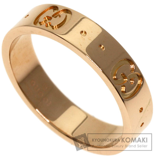 GUCCI   Icon # 9 Ring  K18 Pink Gold Ladies [Used]