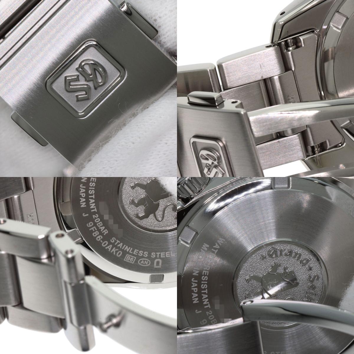 SEIKO Grand Seiko Sports Collection GMT Watches SBGN029 9F86-0AK0 Stainless Steel/Stainless Steel mens