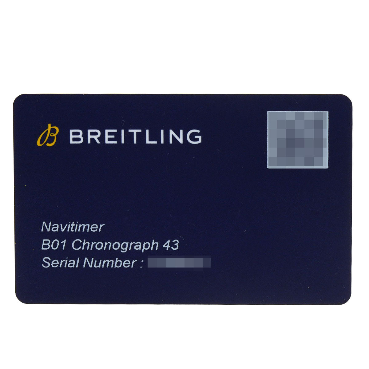 BREITLING Navitimer B01 Chronograph 43 Watches AB0121B1B1X2 Stainless Steel/Leather mens