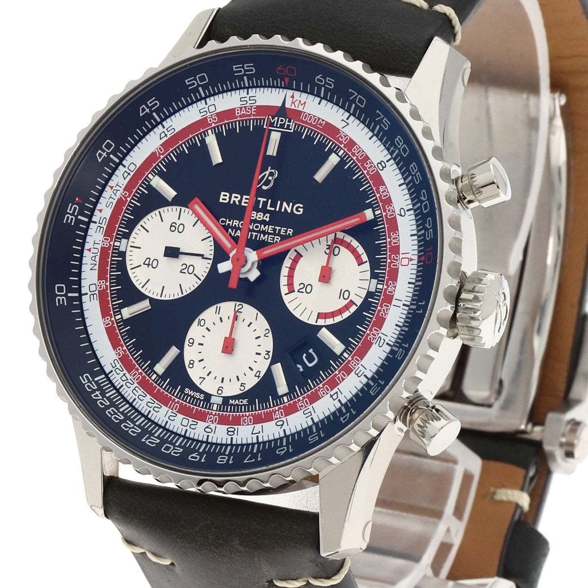 BREITLING Navitimer B01 Chronograph 43 Watches AB0121B1B1X2 Stainless Steel/Leather mens