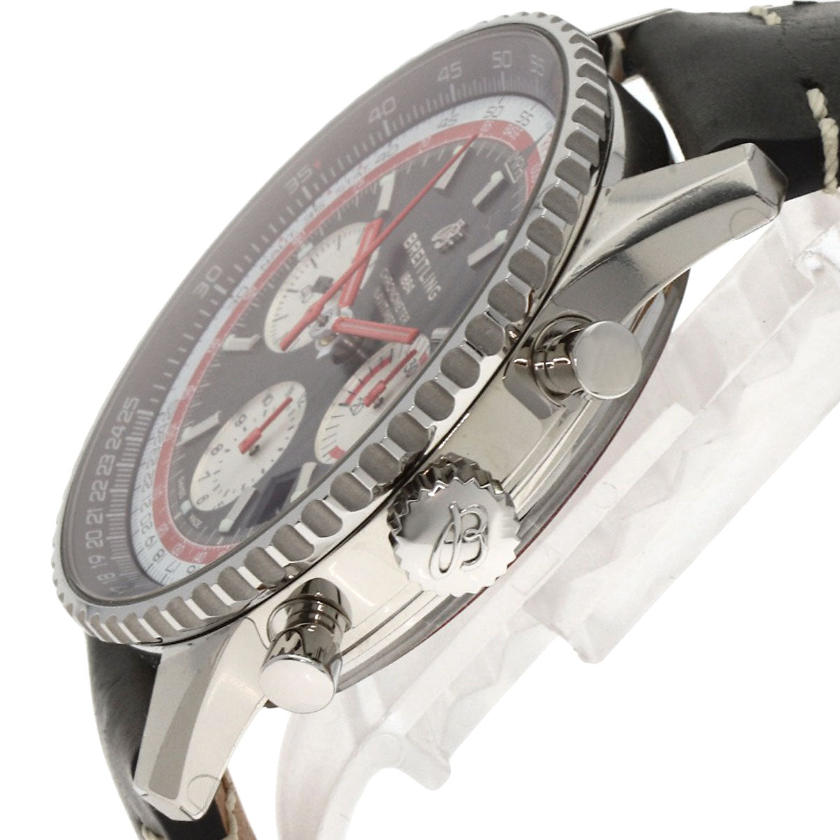 BREITLING Navitimer B01 Chronograph 43 Watches AB0121B1B1X2 Stainless Steel/Leather mens